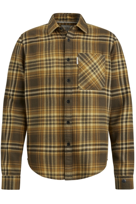 Cast Iron long sleeve shirt brushed twill ch